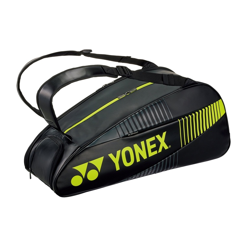 Active Racket Bag (6 Pcs)|Black/Lime Green|One Size