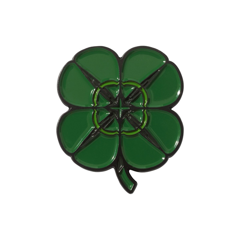 Clover Golf Ball Marker|Green|One Size
