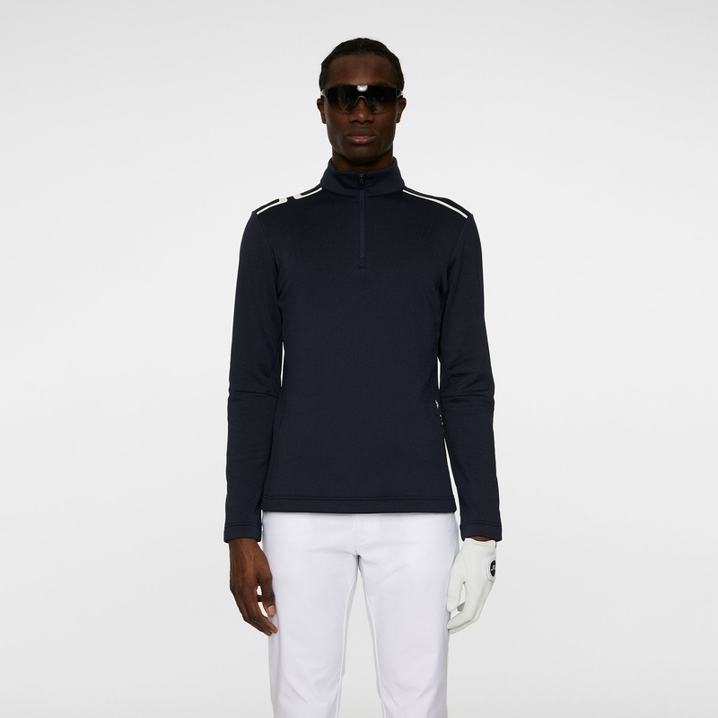 Vinnie Quarter Zip Midlayer|JL Navy|Medium|Large|X-Large|2X-Large