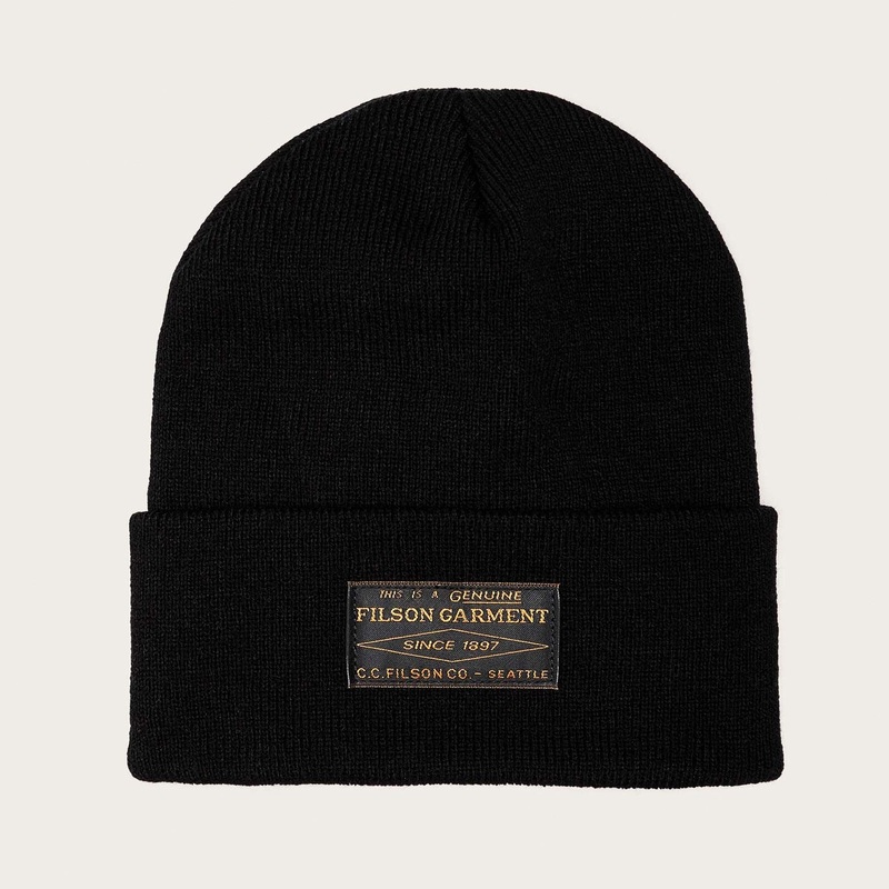 Ballard Knitted Watch Cap|Black|One Size