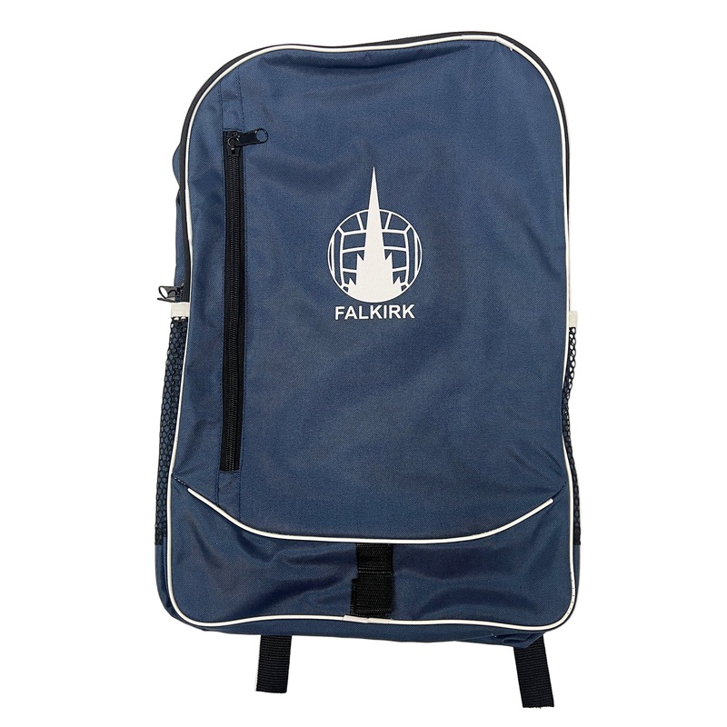 Falkirk Crest Backpack|Navy/White|One Size