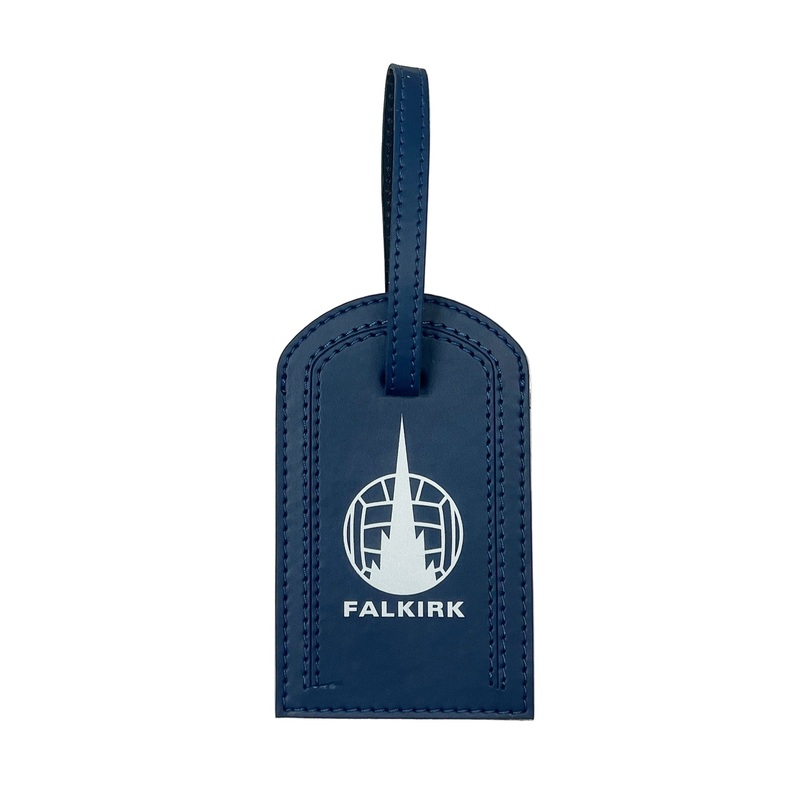 Falkirk Luggage Tag|Navy/White|One Size