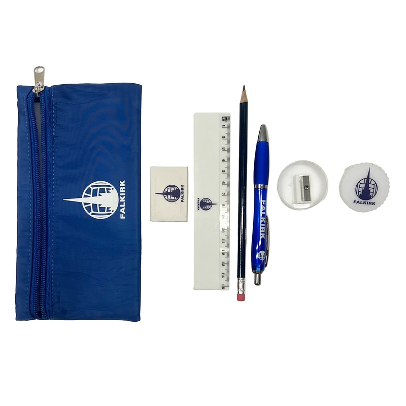 Falkirk Pencil Case Set|Navy/White|One Size
