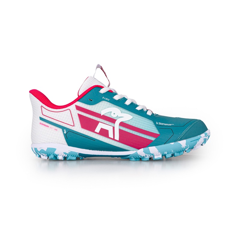 Orbit Junior Hockey Shoes|Mint/Pink|UK1|UK2|UK3|UK4|UK5|UK6