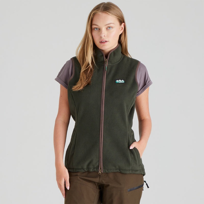 Women’s Kodiak Fleece Gilet|Deep Forest|UK8|UK10|UK12|UK14
