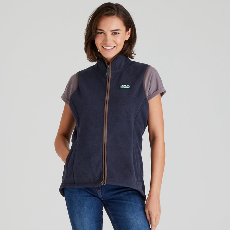 Women’s Kodiak Fleece Gilet|Navy|UK8|UK10|UK12|UK14