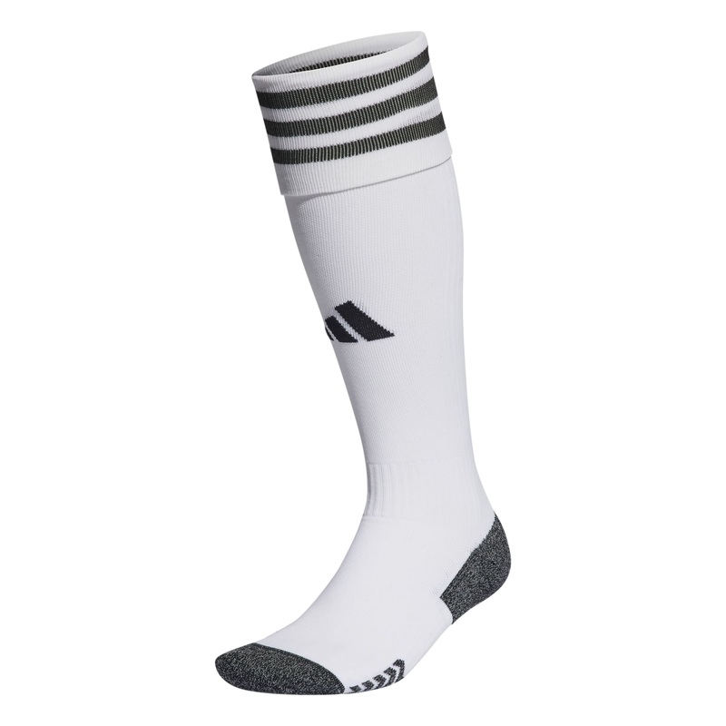 Adi Sock 23 Football Socks|White/Black|UKC12.5-1|UK2-3.5|UK4.5-5.5|UK6.5-8|UK8.5-10|UK11-12.5