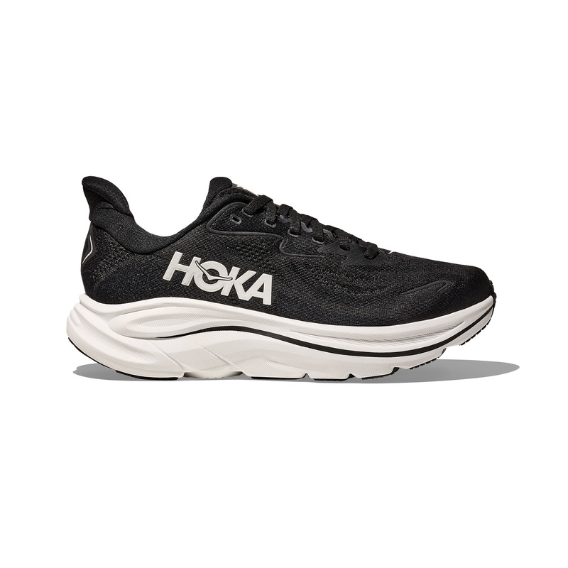 Clifton 10 Running Shoes|Black/White|UK7|UK7.5|UK8|UK8.5|UK9|UK9.5|UK10|UK10.5|UK11|UK11.5|UK12|Wide|Regular
