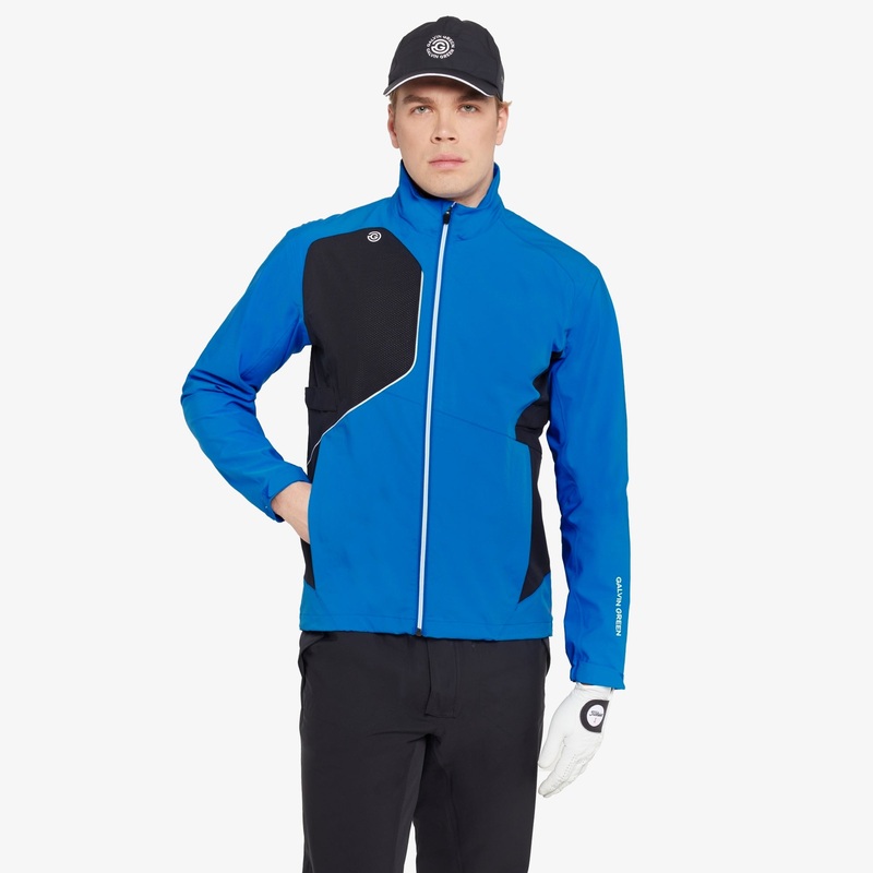 Ames Golf Jacket|Royal Blue/Black|Medium|Large|X-Large|2X-Large