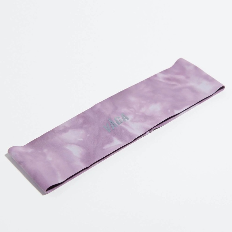 Light Weight Headband|Dusty Lilac/Off-White|One Size