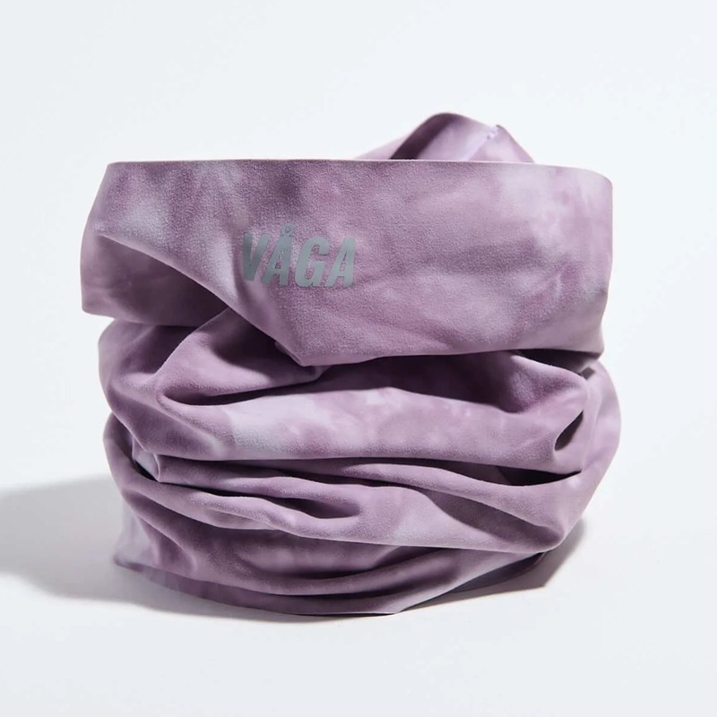 Light Weight Neck Gaiter|Dusty Lilac/Off-White|One Size
