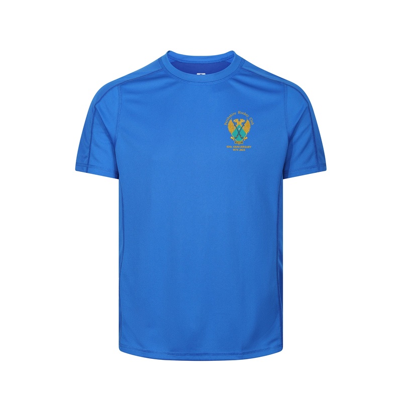 PHC 50th Anniversary Tee Jnr|Royal|YS|YM|YL|YXL
