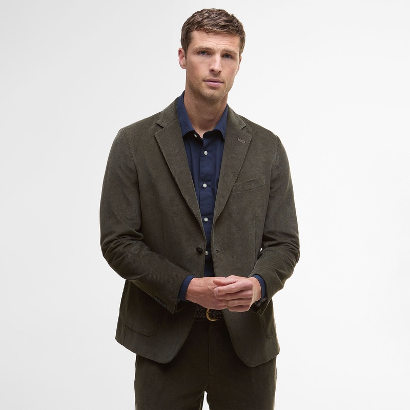 Wallington Cord Blazer|Olive|42in|44in|46in