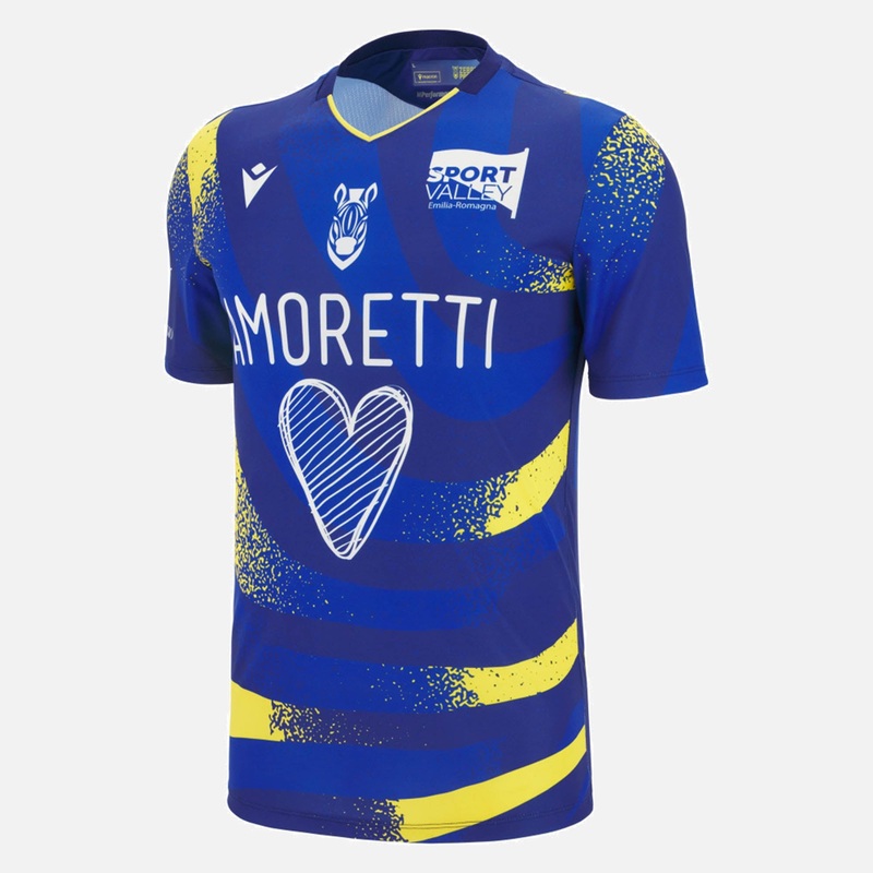 Zebre Parma 25/26 Home Rugby Shirt