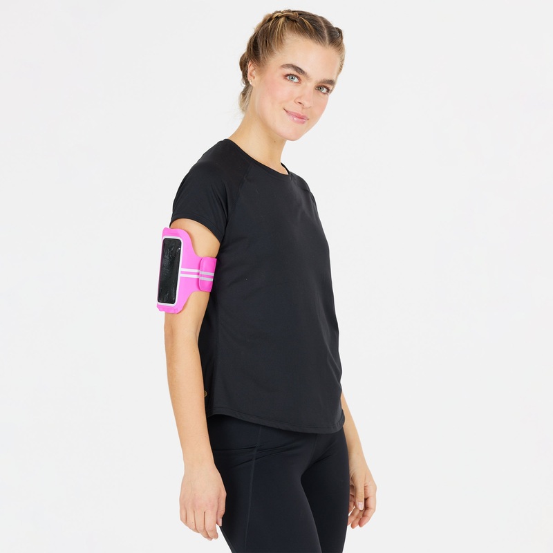 Iskar Phone Running Armband|Pink Glo|One Size