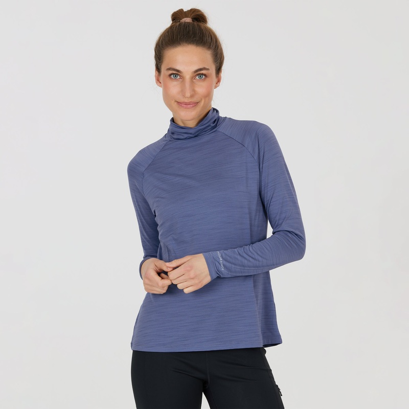 Women’s Briana Turtle Neck|Serenity Blue|X-Small|Small|Medium|Large