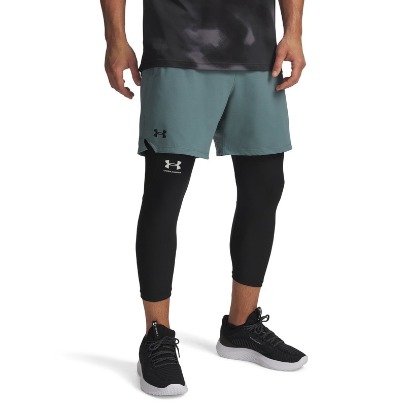 UA Vanish Woven 6 Shorts|Jasper Blue/Black|Small|Medium|Large|X-Large