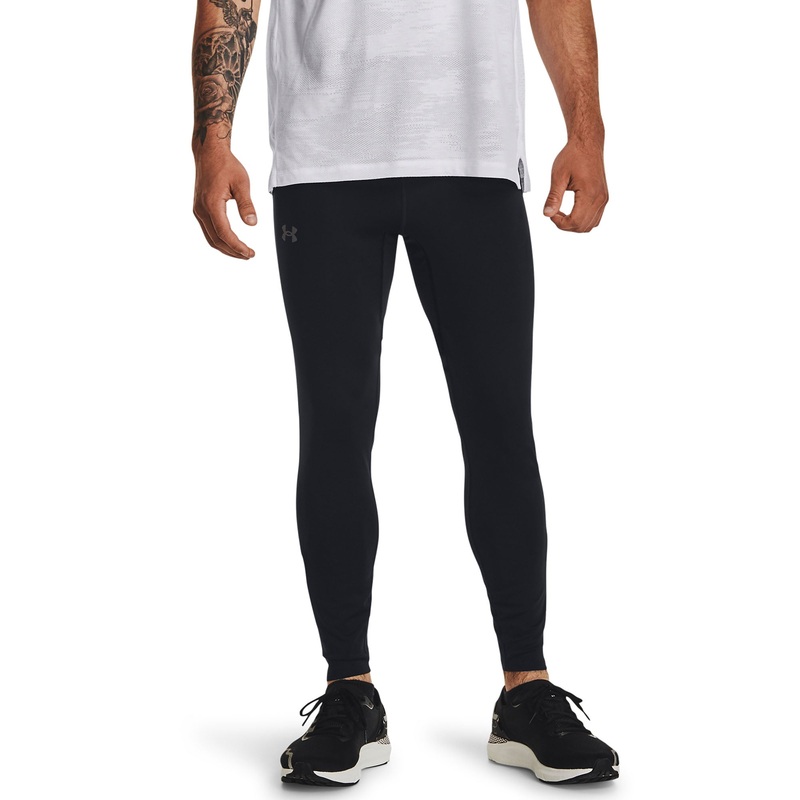 UA Qualifier Elite Tights|Black/Steel/Reflective|Small|Medium|Large|X-Large