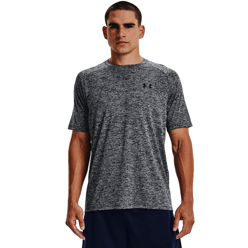 UA Tech 2.0 SS Tee|Black/Black|Small|Medium|Large|X-Large|2X-Large