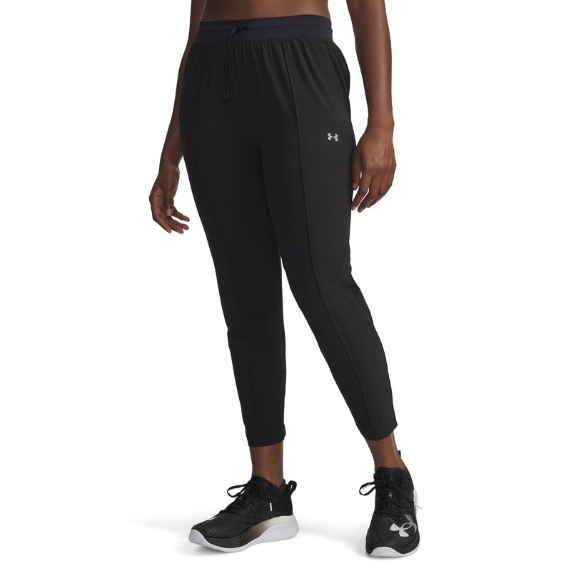 UA Velociti Pro Pants Womens|Black/Reflective|X-Small|Small|Medium|Large