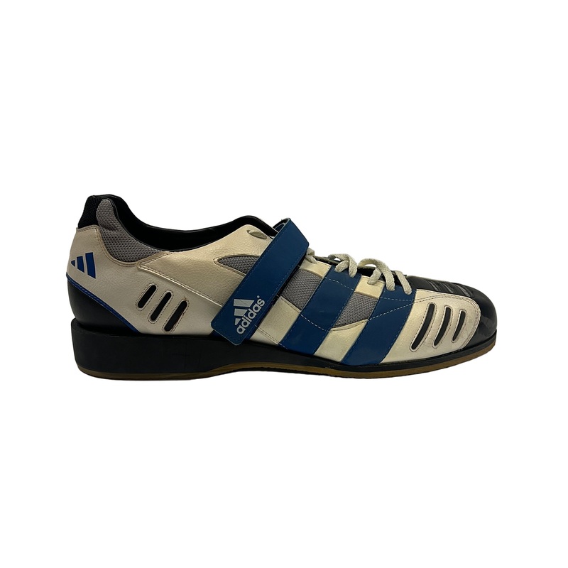 Ironwork Weightlifting Shoes|White/Blue/Black|UK15