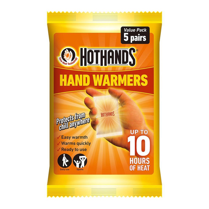 Hand Warmers (Pack of 5 Pairs)