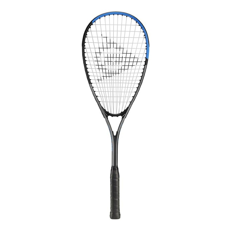 Sonic Lite Ti Squash Racket|Gun Metal/Blue/White|One Size