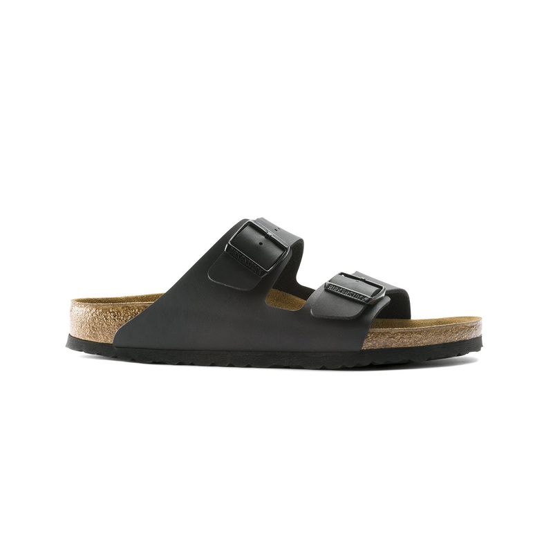 Arizona Birko-Flor Sandals|Metallic Black|UK4.5|UK5|UK5.5|UK7|UK7.5|Narrow