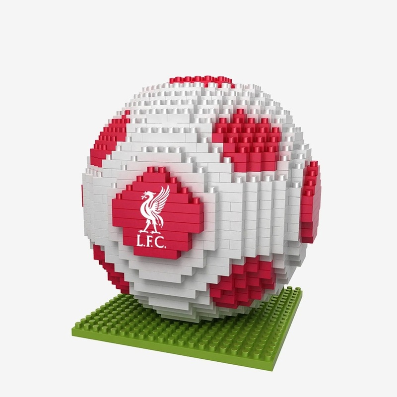 Liverpool 3D BRXLZ Football|White|One Size