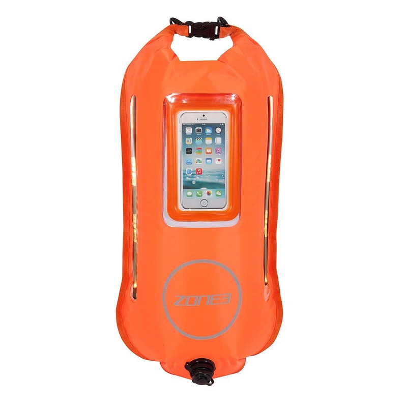 2 LED Light Dry Bag Buoy 28L|Orange|One Size