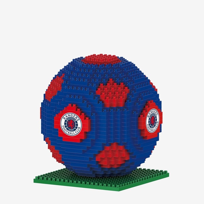 Rangers 3D BRXLZ Football|Blue|One Size