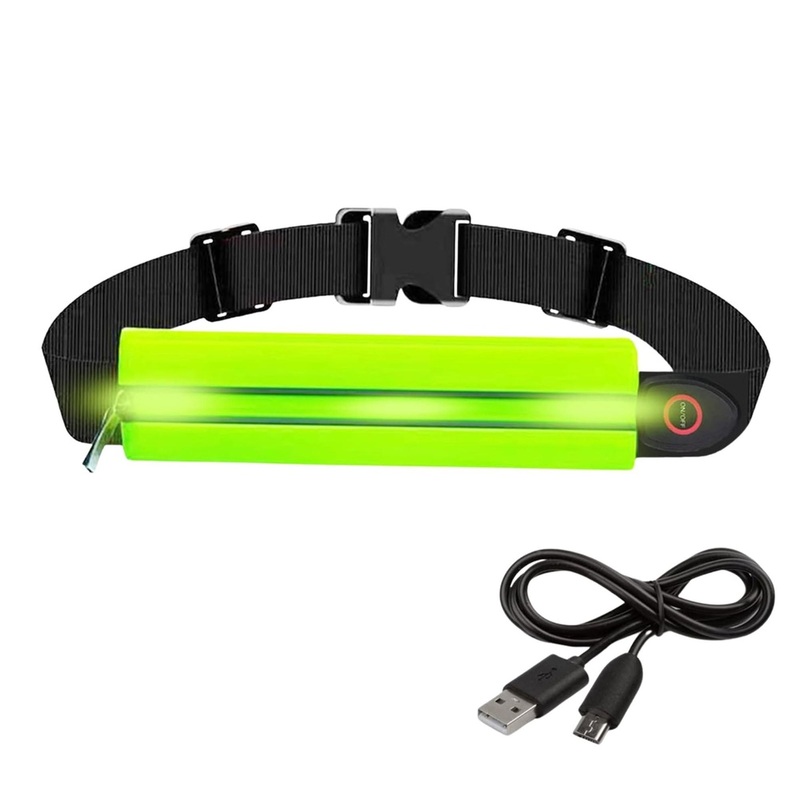 LED Running Belt|Neon Yellow|One Size