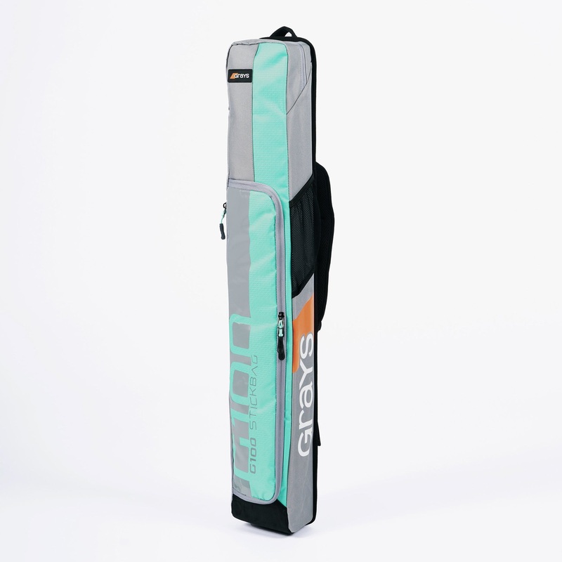 G100 Hockey Stick Bag|Grey/Aqua|One Size