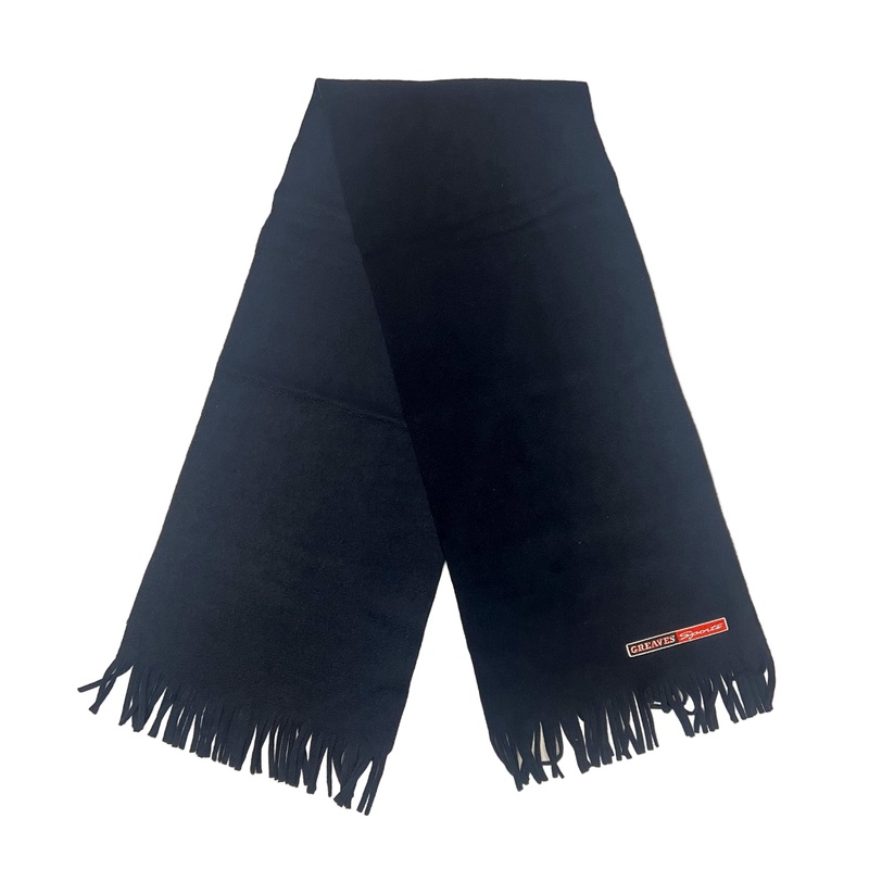 Greaves Sports Fleece Scarf|Navy|Standard