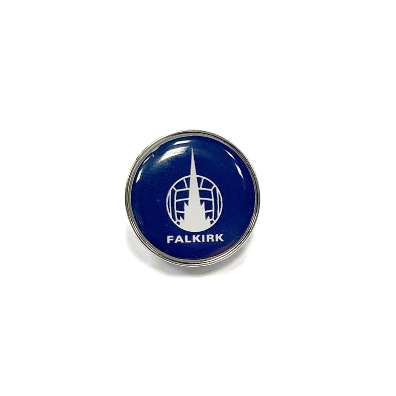Falkirk Pin Badge|Navy/White|One Size
