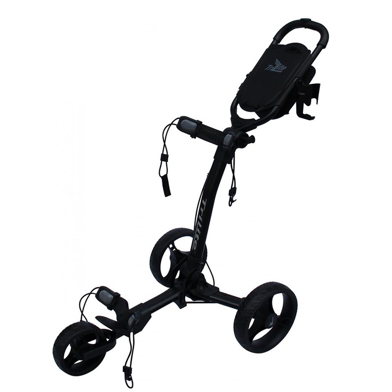 TriLite 3 Wheel Trolley|Black/Black|One Size