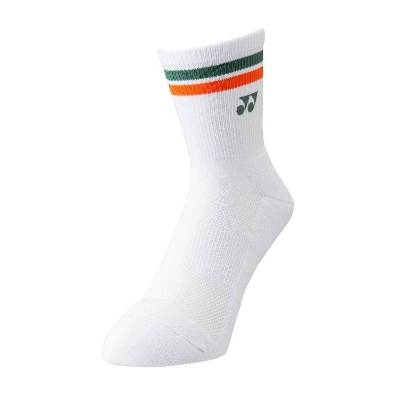 YONEX Sport Crew Socks (Made in Japan) 19194YX Bright Orange