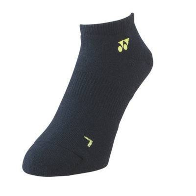 YONEX Sport Low-Cut Socks (Made in Japan) 19121YX Navy/Citrus Green