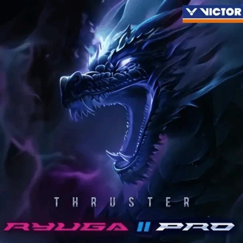 VICTOR Thruster RYUGA II Pro 2024 (Dark Purple) Badminton Racquet  Unstrung & Free Grip