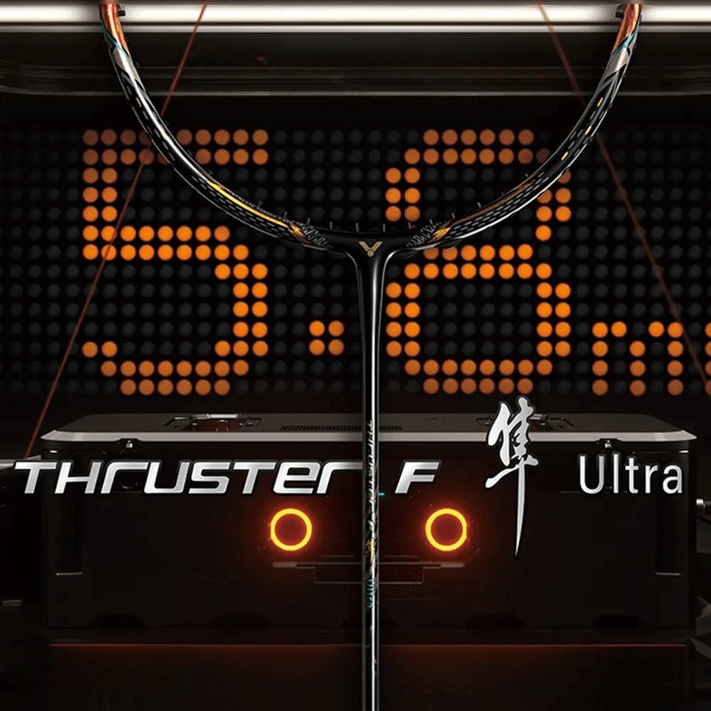 VICTOR Thruster TK-F Ultra 2024 (Moonless Night) Badminton Racquet  Unstrung & Free Grip