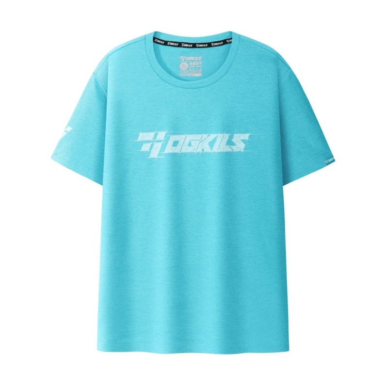 OGKILS Logo Edition Sports T-Shirt UNISEX CYAN
