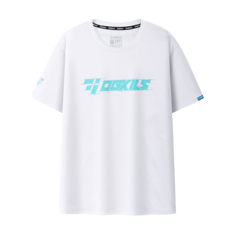 OGKILS Logo Edition Sports T-Shirt UNISEX WHITE