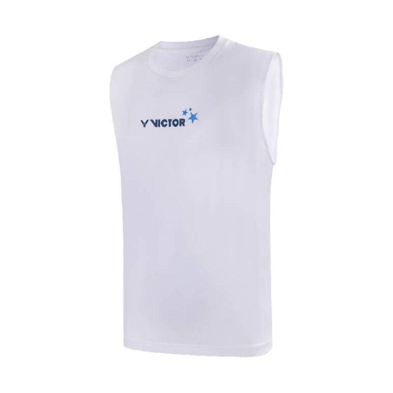 VICTOR Men’s Sleeveless Shirt T-40025 A White