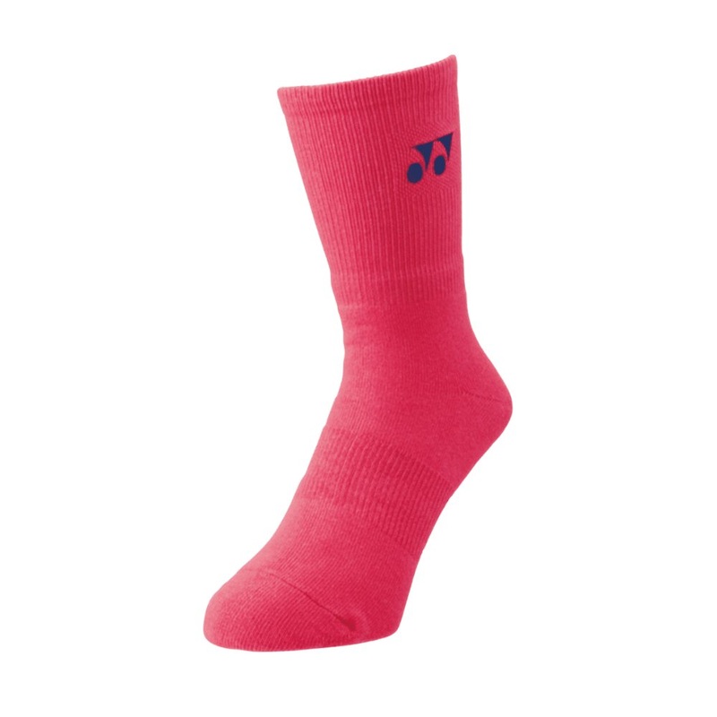 YONEX Sport Crew Socks (Made in Japan) 19120YX Geranium Pink