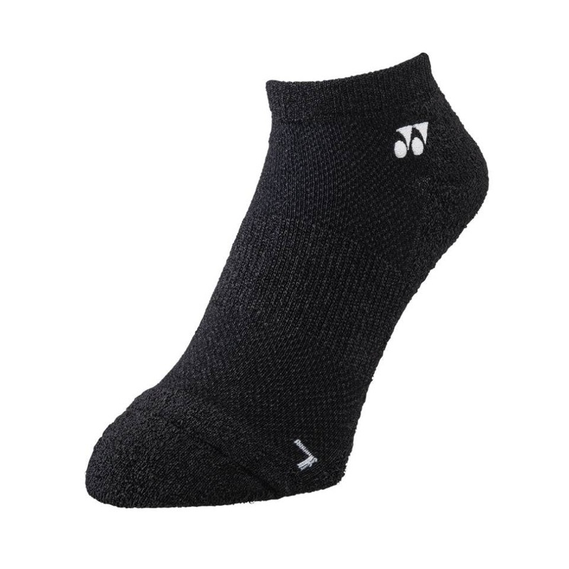 YONEX Sport Low-Cut Japanese Paper Socks (Made in Japan) 19201YX Black