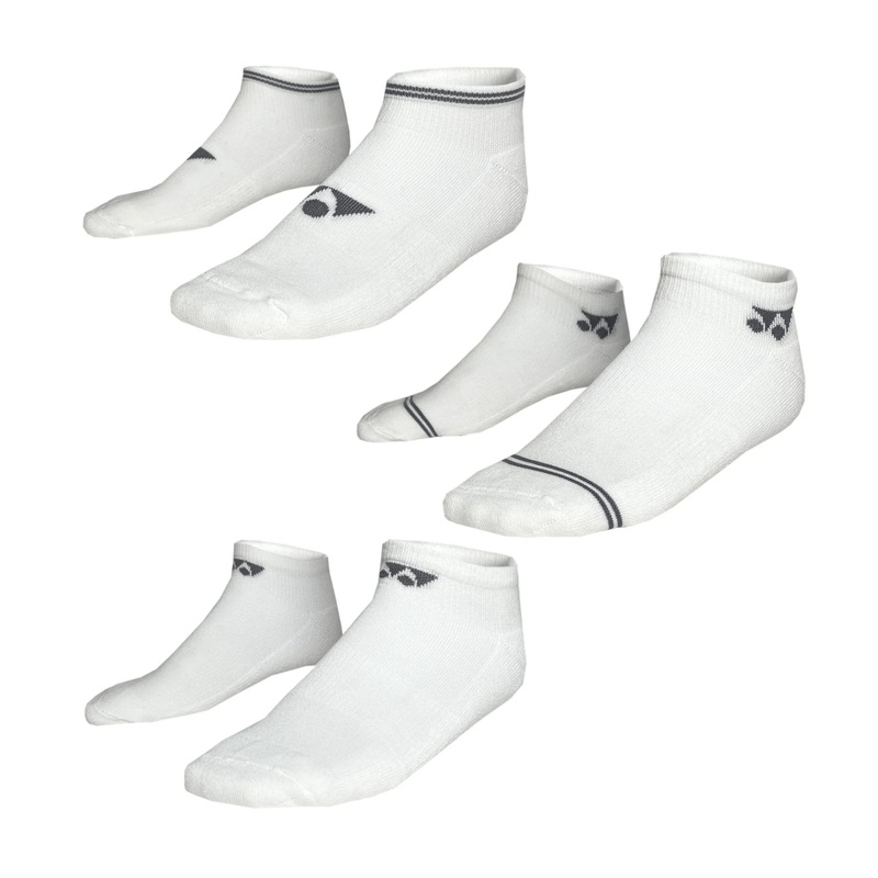 YONEX Sports Low Cut Socks (3 Pairs) 19218EX Assorted