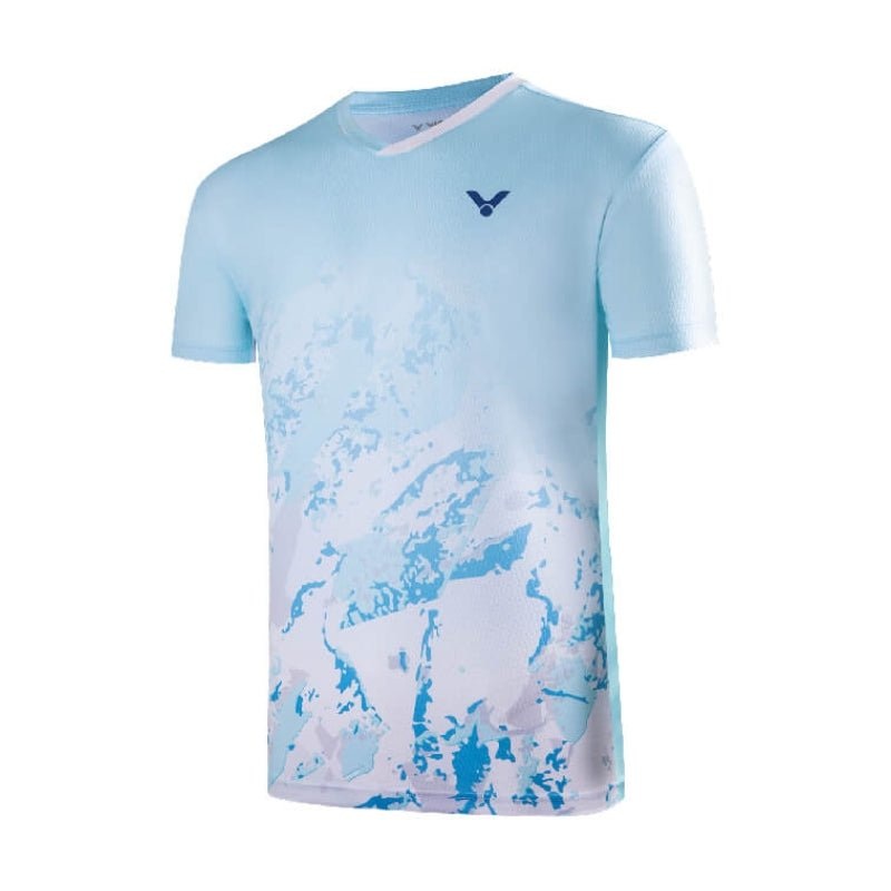VICTOR Men’s Sports T-Shirt T-40019 M Light Blue
