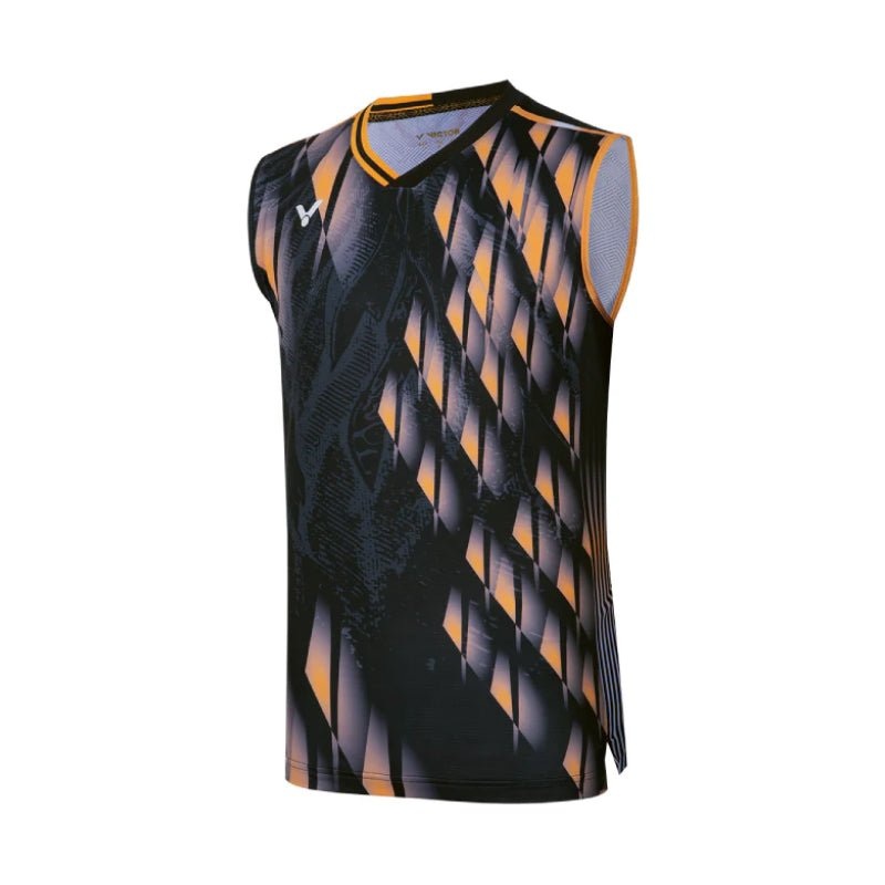 VICTOR TOURNAMENT Series Sleeveless shirt T-45001 C Black Kodai Naraoka Unisex