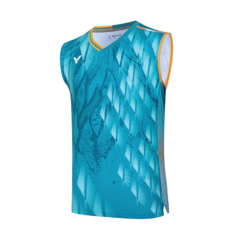 VICTOR TOURNAMENT Series Sleeveless shirt T-45001 F Blue Tai Tzu Ying Unisex