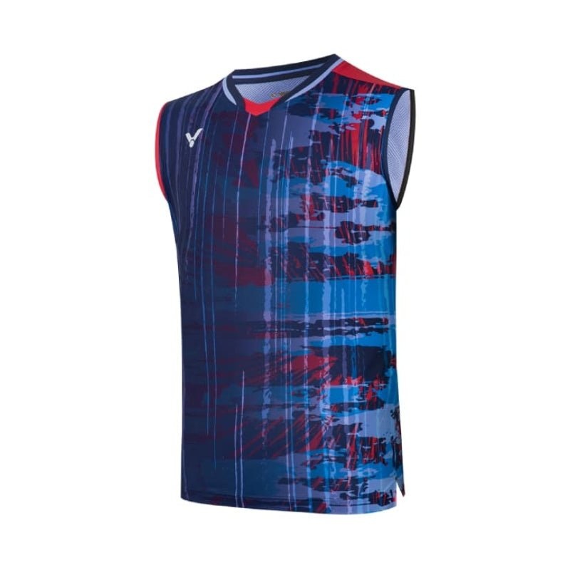 VICTOR TOURNAMENT Series Sleeveless shirt T-45003 B Navy Blue Lee Zii Jia Unisex